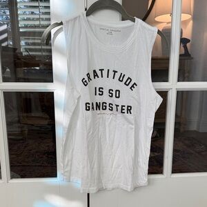 Spiritual Gangster White Tank Top